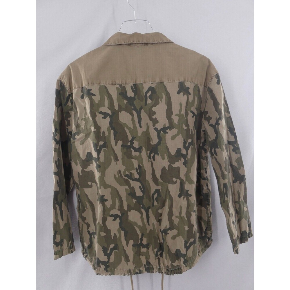 James Perse Womens sz 1 Jacket Small Mixed Media Utility Camo Unisex NWT - Picture 3 of 7